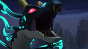 Kalmaar on Wojira's forehead