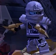 In LEGO Dimensions with Zane