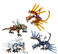 The four dragons.png (115 KB) The ninja's dragons in LEGO form