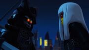 Garmadon accepts Harumi as his "child