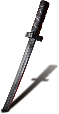 LEGO Ninjago samurai sword / katana - flat silver