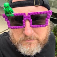 Chris "Doc" Wyatt on his way to the event.[6]