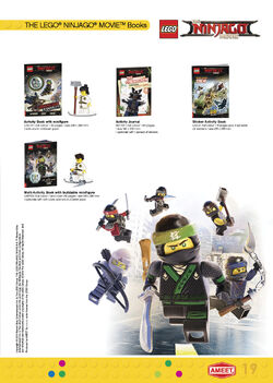 Lego ninjago movie best sale book