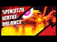 Can the ninja escape the deadly lava? - NINJAGO The Virtues of Spinjitzu - Balance