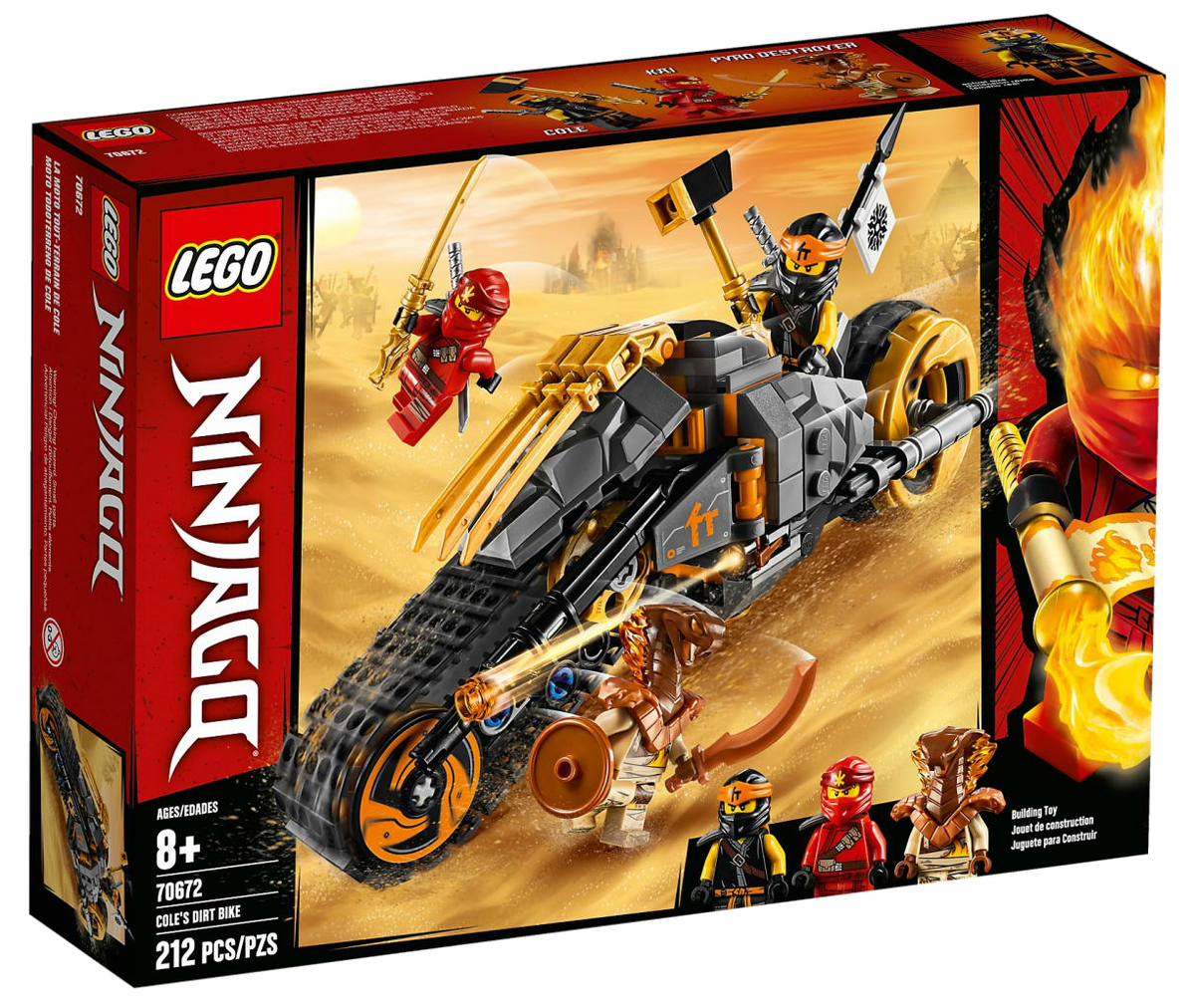 Lego ninjago sets with cole sales