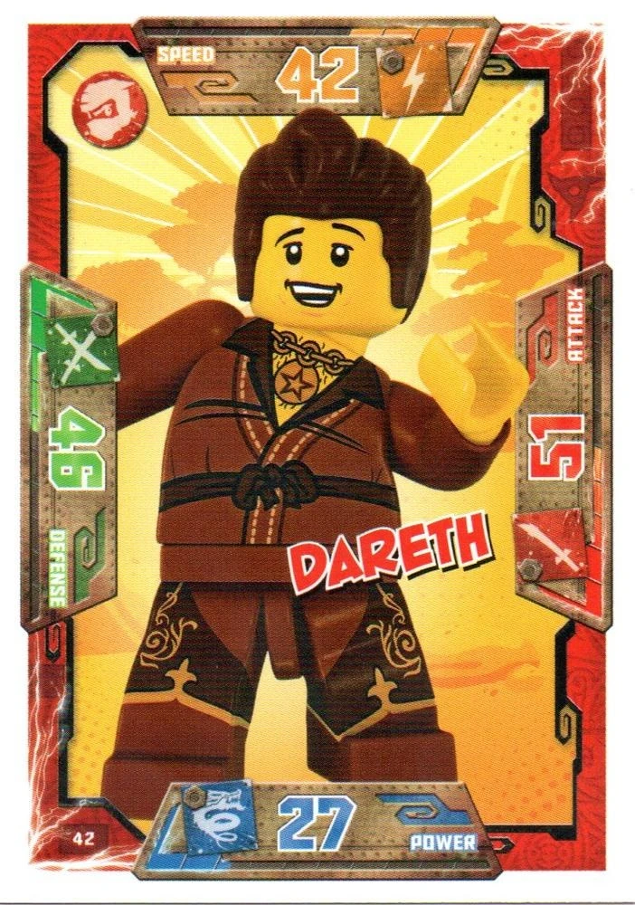 Card 42 - Dareth (TCG S1) | Ninjago Wiki | Fandom