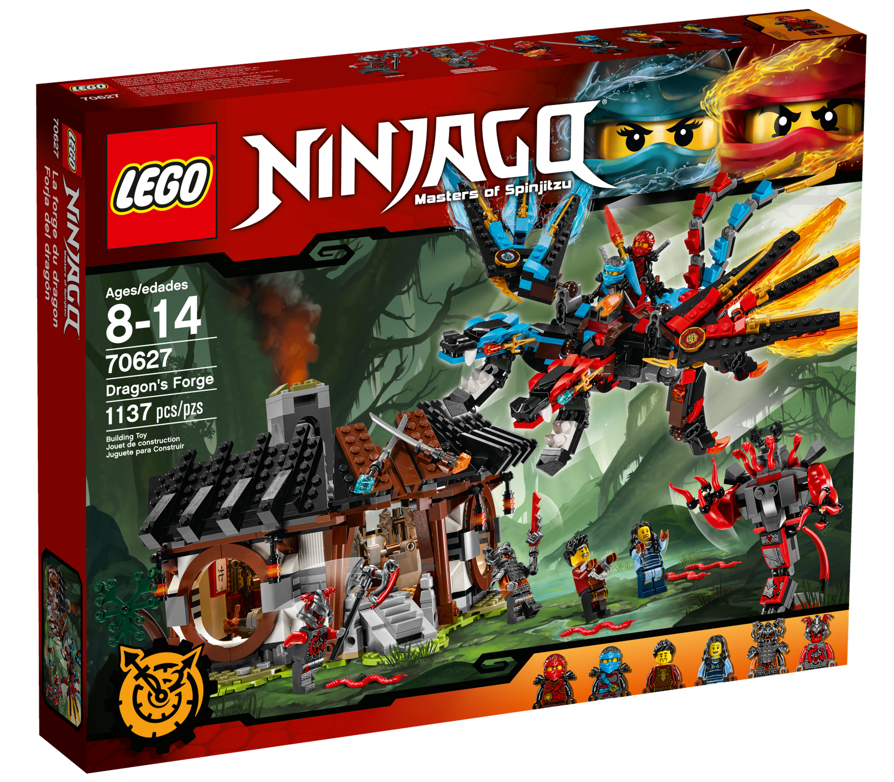 lego ninjago dragon hunters sets