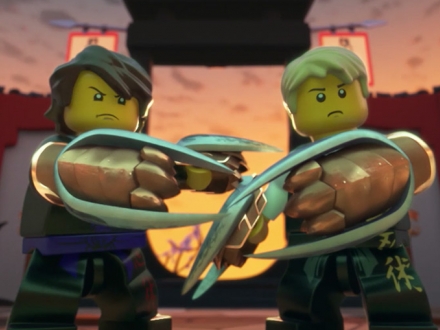 ninjago lego time blades