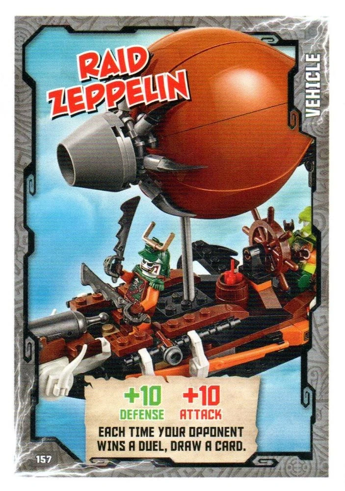 Card 157 - Raid Zeppelin (TCG S1) | Ninjago Wiki | Fandom