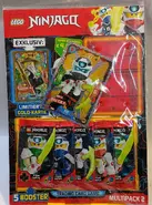 "Multipack 2" including five Boosters plus Card LE22 - Master Wu Limited Edition and Card XXL5 - Mega Digi Cole