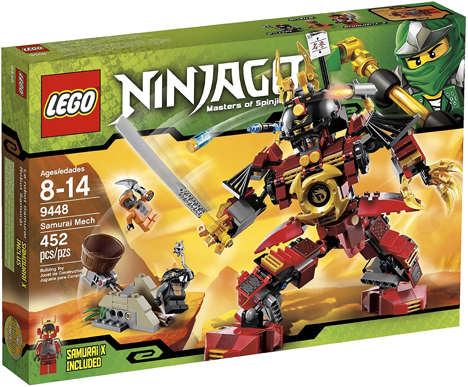 9448 Samurai Mech | Ninjago Wiki | Fandom