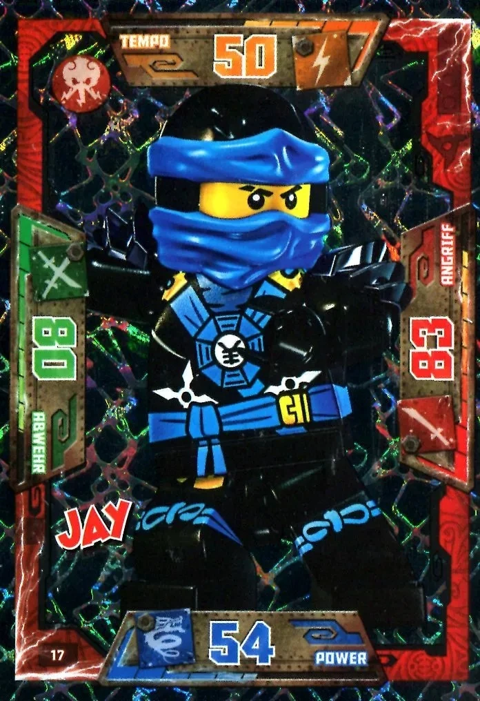 Card 17 - Jay (TCG S1) | Ninjago Wiki | Fandom