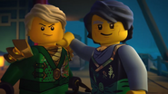 Season 4 Lloyd and Sensei Garmadon