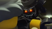 Misako fighting with Garmadon