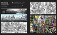 The Making of the Movie-12.jpg (1.31 MB) Modern Skyline As beautiful as the natural island around it is, modern-day Ninjago City is a feast for the eyes with all its detail and color. Asian and LEGO influence on fun and modern architecture can be seen in every inch of this cityscape.