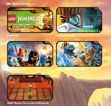 Various Webgames from the Lego website