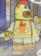 Chicken costume (non-canon)