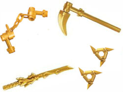 Golden Weapons | Ninjago Wiki | Fandom