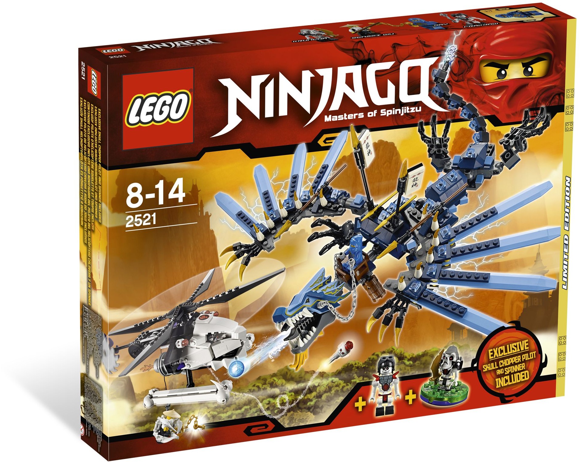 Lego ninjago lightning sales dragon battle