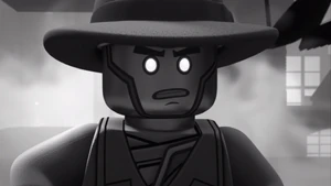 Zane, dressed as a detective (Season 12)