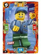 Vinny's trading card