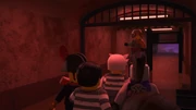 Ronin convincing the  to defend Ninjago City
