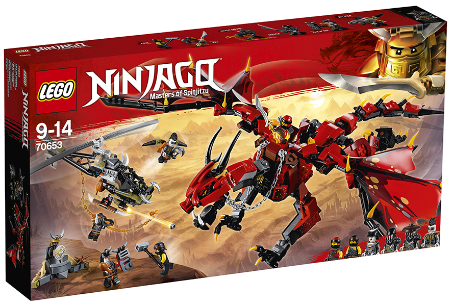 lego ninjago dragon kai