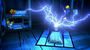 Garmadon generating lightning during his stay aboard Destiny's Bounty