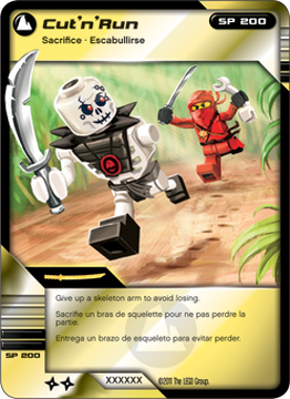 Card 78 - Cut'n'Run | Ninjago Wiki | Fandom