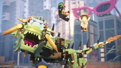 Lego ninjago movie lloyd's dragon hotsell