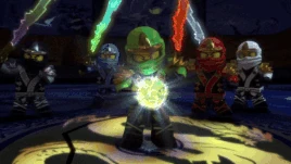 LloydUsingGoldenPower.gif