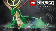 Promotional image for the Ninjago Legends: Monstrosity update within the Roblox game Creatures of Sonaria