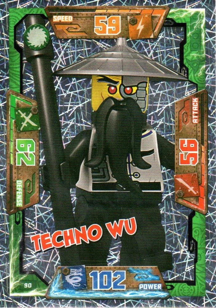 Card 90 - Techno Wu (TCG S1) | Ninjago Wiki | Fandom