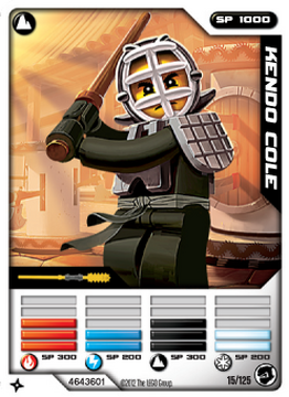 Card 15 Kendo Cole Ninjago Wiki Fandom