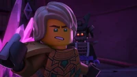 Lloyd and Garmadon argue about caring and compassion