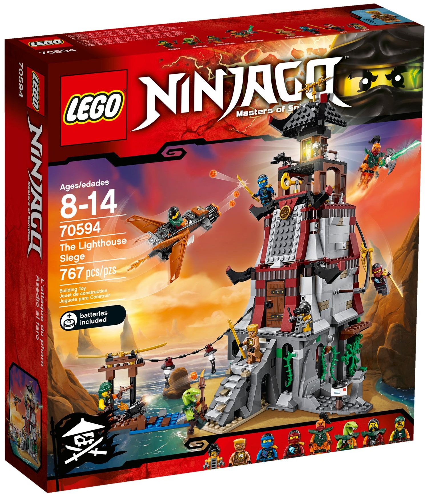 lego ninjago season 6 sets