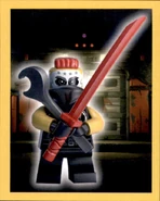 Chopper Maroon Sticker