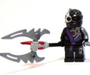 On a Nindroid Warrior's weapon