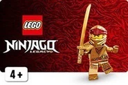 CGI Golden (2021) Kai in a LEGO.com thumbnail for Ninjago: Legacy