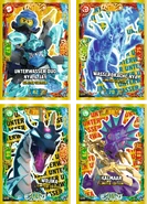 Possible cards to be included with Multi-Packs (Card LE13 - Abyss Duo Nya & Jay Limited Edition, Card LE14 - Water Dragon Nya Limited Edition, Card LE15 - Wojira Limited Edition, or Card LE16 - Kalmaar Limited Edition)