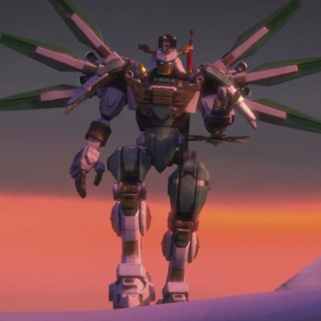 ninjago lloyd robot