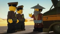 Dareth disguised as an old man
