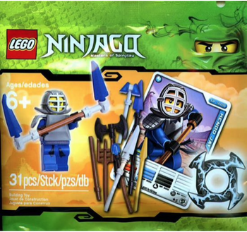 LEGO Ninjago Jet Jack Minifigure Promo Foil Pack Set 891840 - The