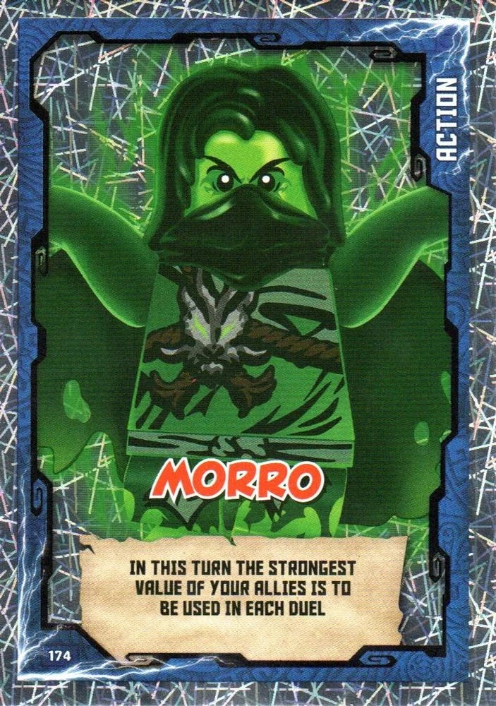 Card 174 - Morro (TCG S1) | Ninjago Wiki | Fandom