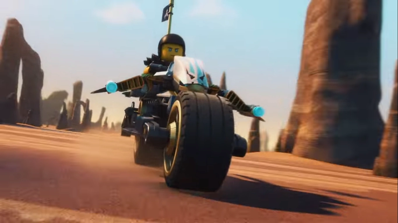 zane's motorcycle ninjago