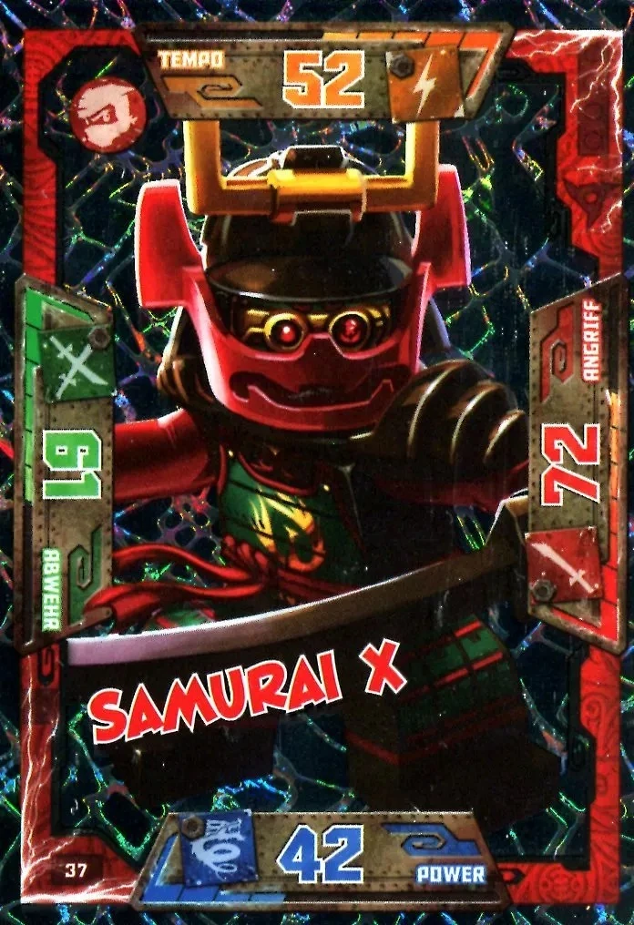 Card 37 - Samurai X (TCG S1) | Ninjago Wiki | Fandom