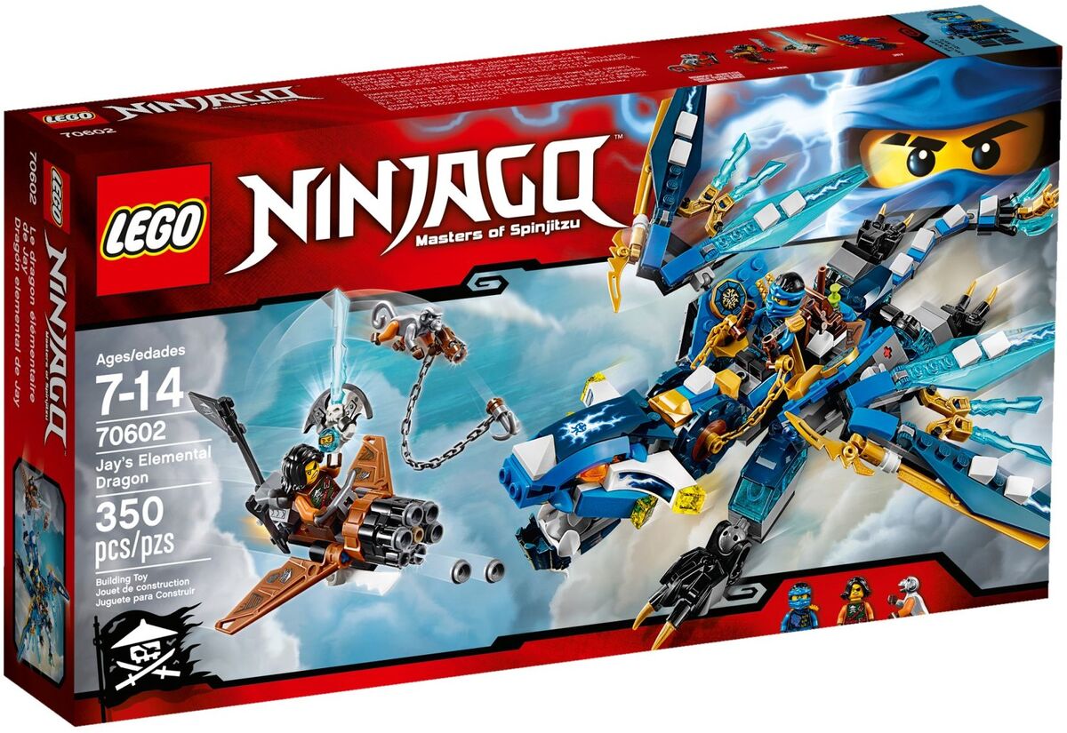 70602 Jay s Elemental Dragon Ninjago Wiki Fandom