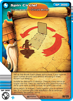 Card 111 - Spin-O-Rama!, Ninjago Wiki