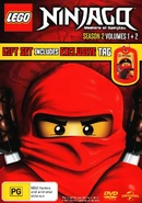 "Season 2 Volumes 1 + 2" DVD containing Season 1: Rise of the Snakes plus a Kai tag