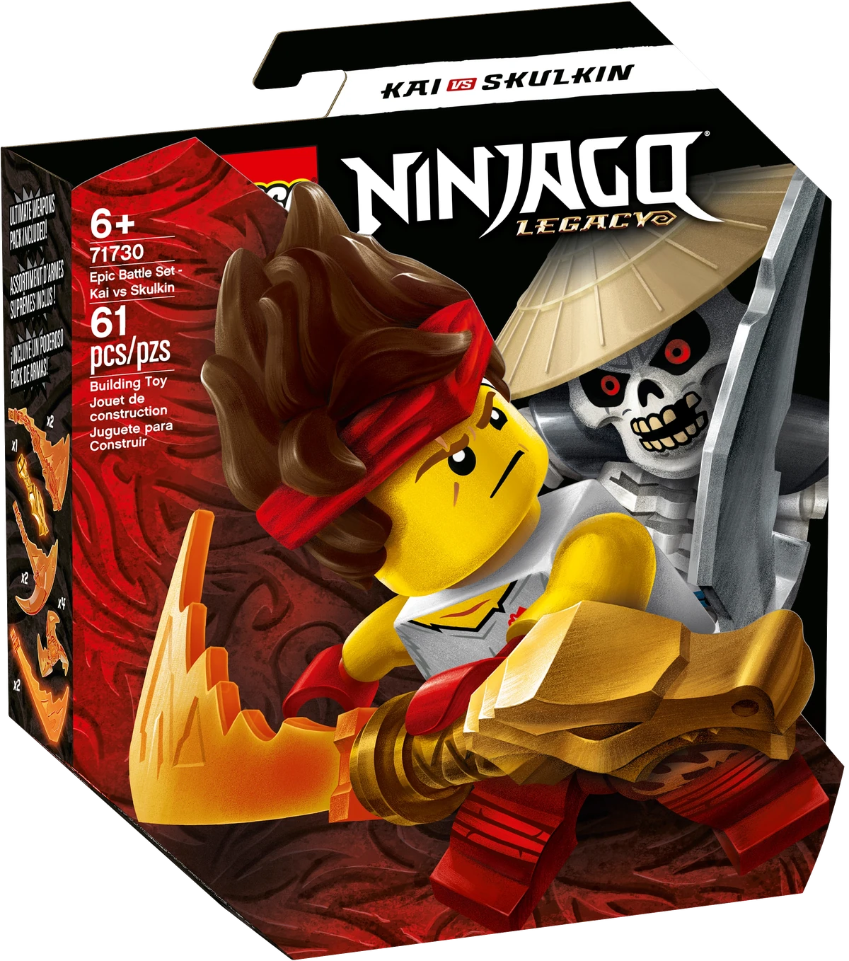 フリー 71730 Epic Battle Set - Kai vs. Skulkin | Ninjago Wiki | Fandom